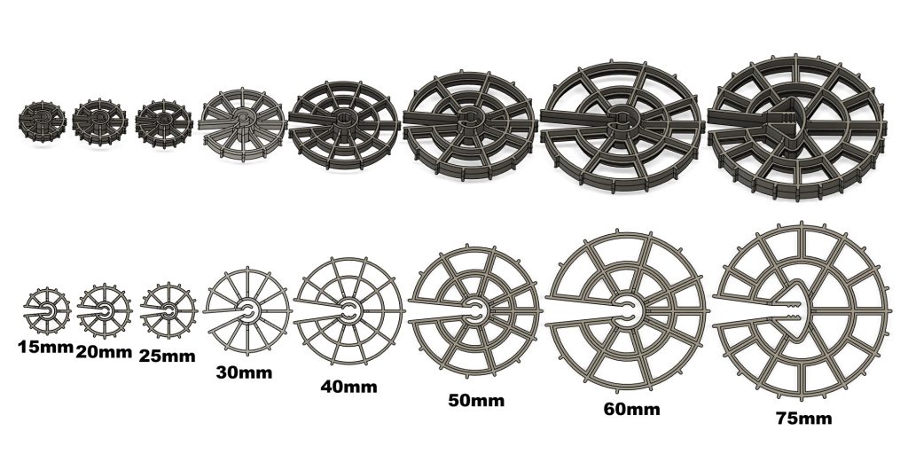 Rebar Wheel spacers